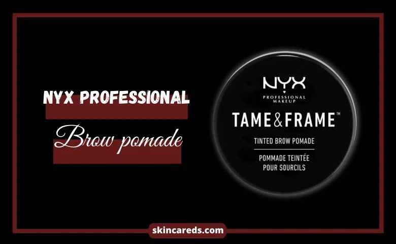 NYX PROFESSIONAL MAKEUP Tame & Frame Eyebrow Pomade, Black