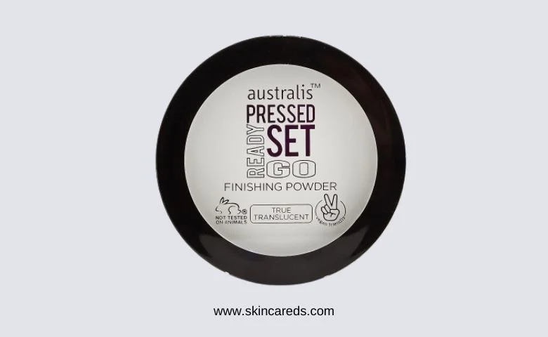 Best Translucent Powder for Oily Skin-Australis Pressed Ready Set Go Finishing Translucent Powder
