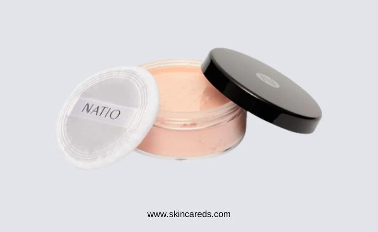 Best Translucent Powder for Oily Skin-Natio Loose Powder - 22g - Translucent