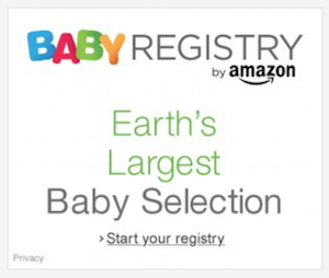 amazon baby registry