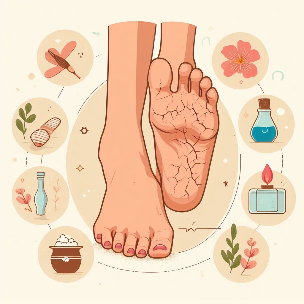 Caring for Dry Cracked Heels